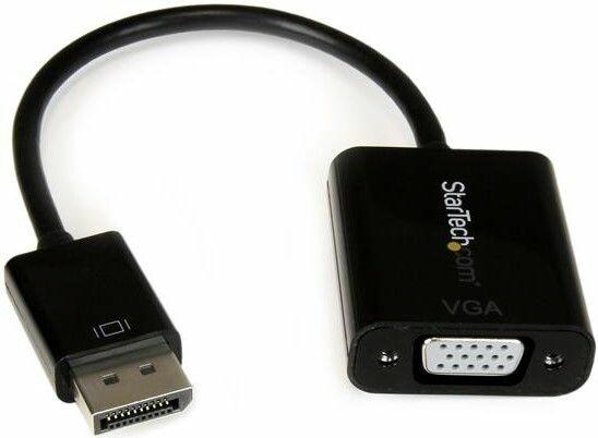 Actual product image StarTech DisplayPort to VGA Video Adapter / Converter with up to 1920x1200 / DP 20 Pin (St) to VGA 15Pin... (Camera Converter)