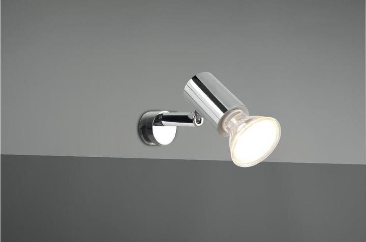 Produktbild Trio Leseleuchte LORENZO 5W HV chr IP44 GU10 32x100x53mm (GU10)