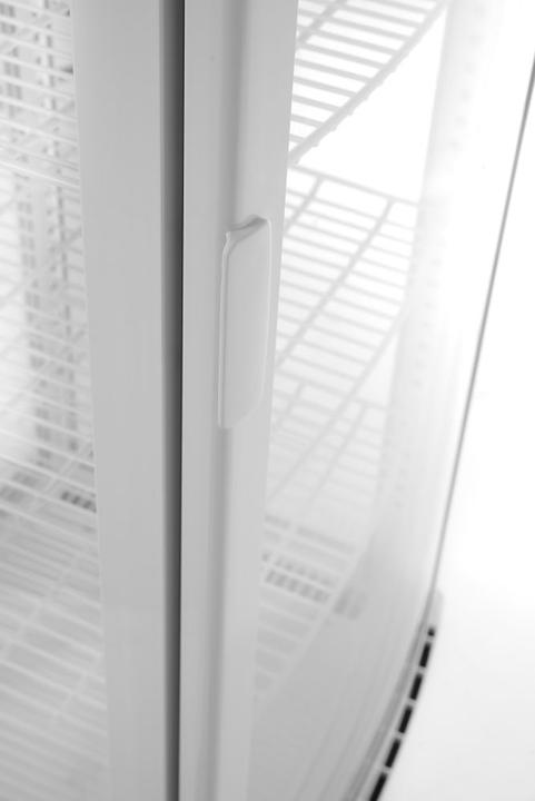 Produktbild Hendi Kühlvitrine schwarz 270 l Anti-Beschlag 1913 mm h (270 l)