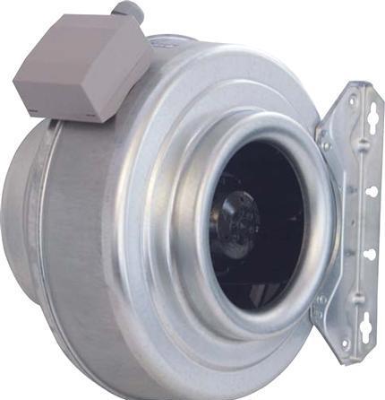 Actual product image Systemair Duct fan K200 L Sileo with bracket, 50-60 Hz, 230 V, 145-205 W. Air flow max. 965