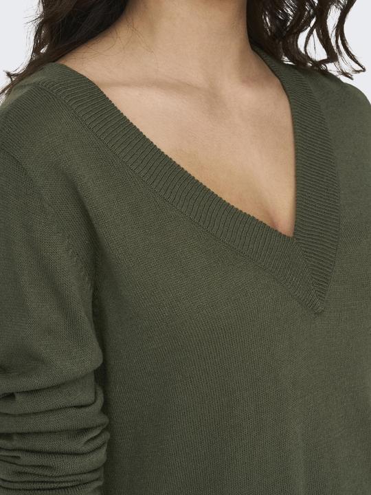 Produktbild JdY V-Ausschnitt Strickkleid (XXL)