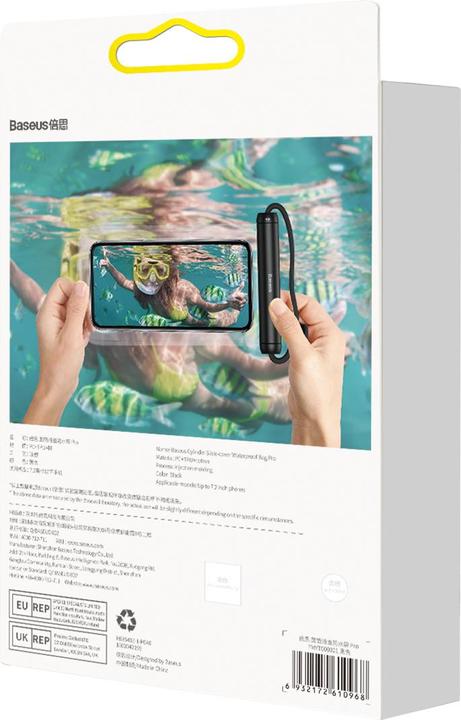 Image du produit Baseus Etui de base étanche pour téléphone coulissant noir (FMYT000001) (Universel)