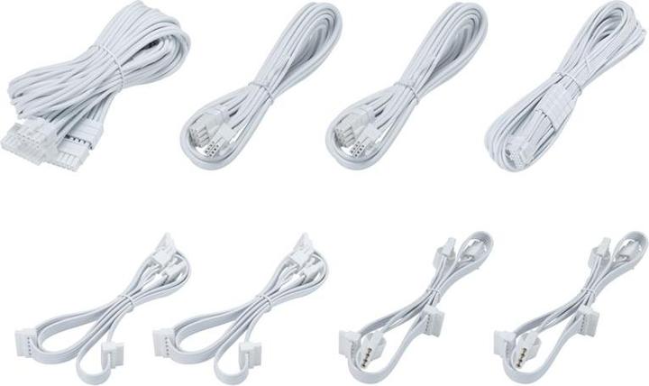 Actual product image Phanteks Revolt Cable Kit, PCIe Gen5 Starter Set - white