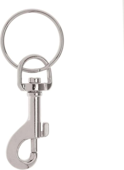 hobbytime Schlüsselanhänger 1 Karabiner Ring 30mm