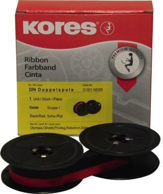Produktbild Kores G001NSSR (1.30 cm, Schwarz, Rot)