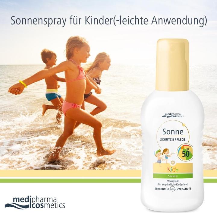 Actual product image Dr. Theiss Sun Protection+pfl Kids 50+, 200 ml SPR (Suntan cream, SPF 50+, 200 ml)