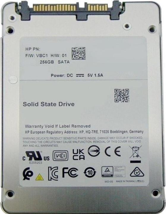 Produktbild HP SSD 256GB 2.5In Sata3 Sed (256 GB, 2.5")