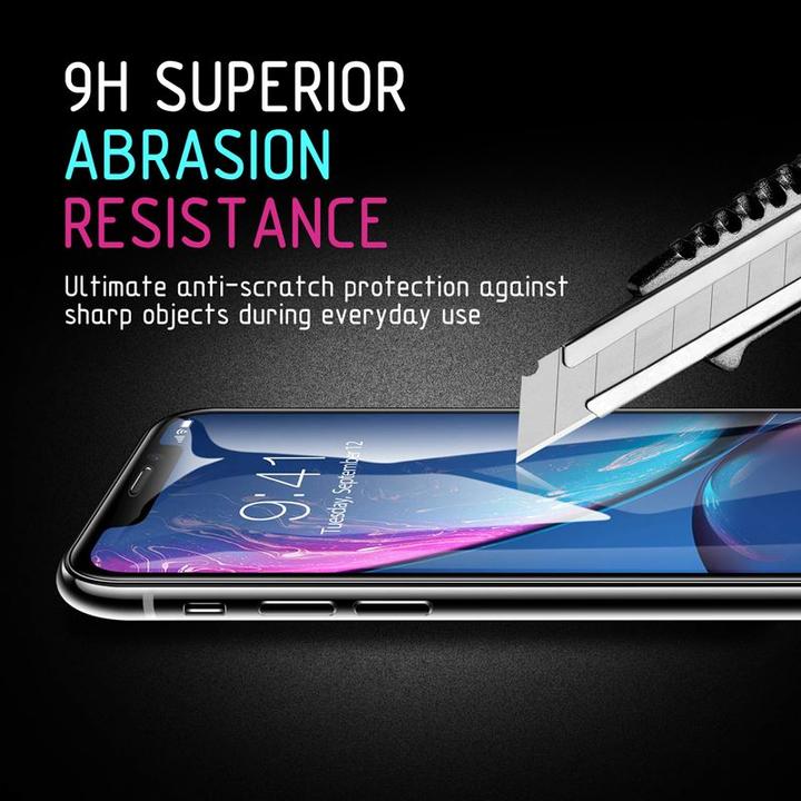 Immagine prodotto Crong Vetro nano flessibile 7D - Szkło hybrydowe 9H na cały ekran iPhone 11 / iPhone XR (1 Pezzo/i, Apple iPhone 11)