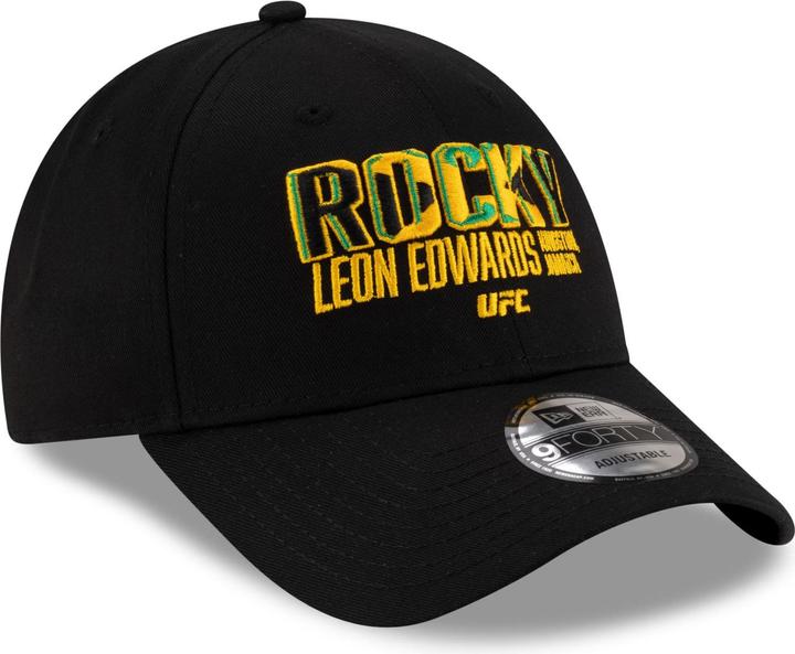 Actual product image New Era 9Forty Strapback Cap - UFC MMA Leon Edwards