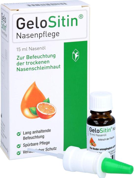 Produktbild Gelositin Nasenpflege Nasenöl, 15 ml Lösung
