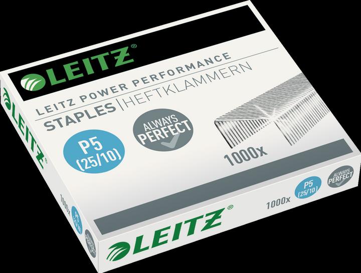 Actual product image Leitz Staples P5, 10mm, galvanized, 1000 pieces (1000 x)