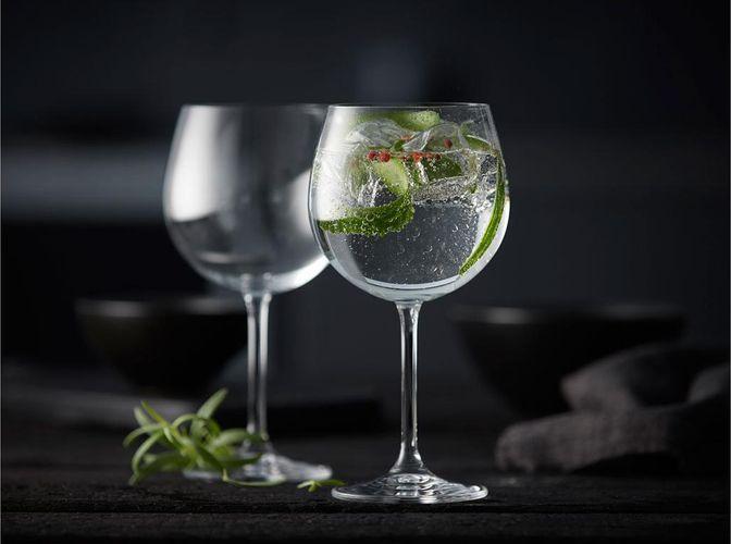 Actual product image Lyngby 57 cl - crystal glass - clear (5.70 dl, 4 x, Gin glasses)
