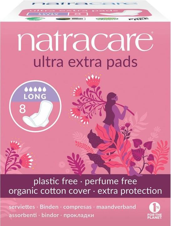 Produktbild Natracare Ultra Extra (8 x, Damenbinden)