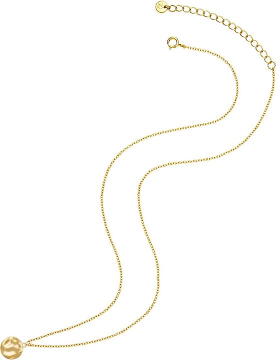 Image du produit Glanzstücke München Femme cercle argent sterling or jaune 40,0 cm chaîne de base + 5,5 cm extension - 31364 (Argent Sterling, 40 - 45 cm)
