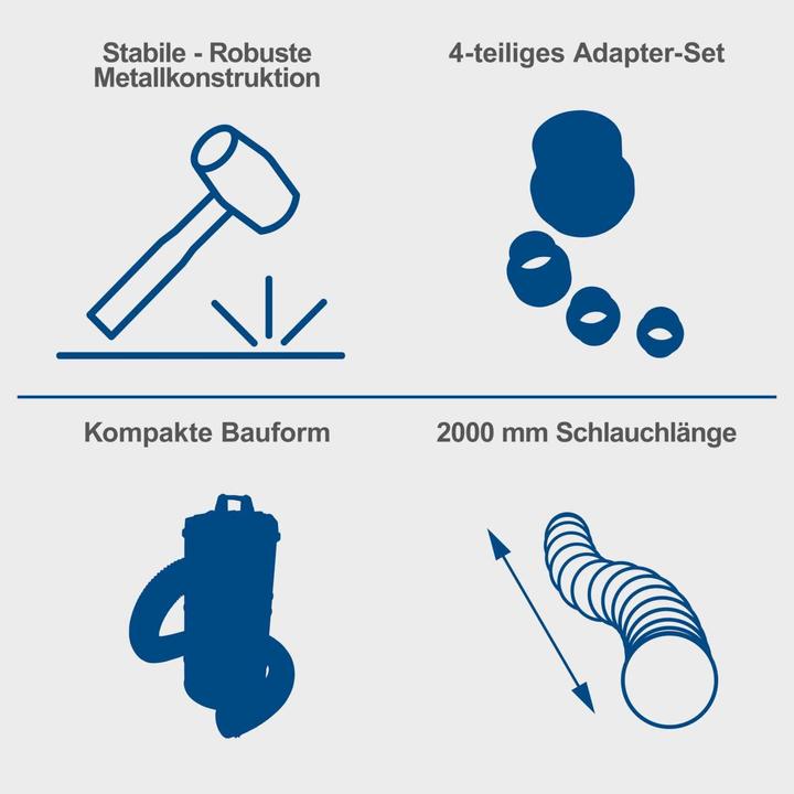Produktbild Scheppach Absauganlage DC100 (Trockensauger)