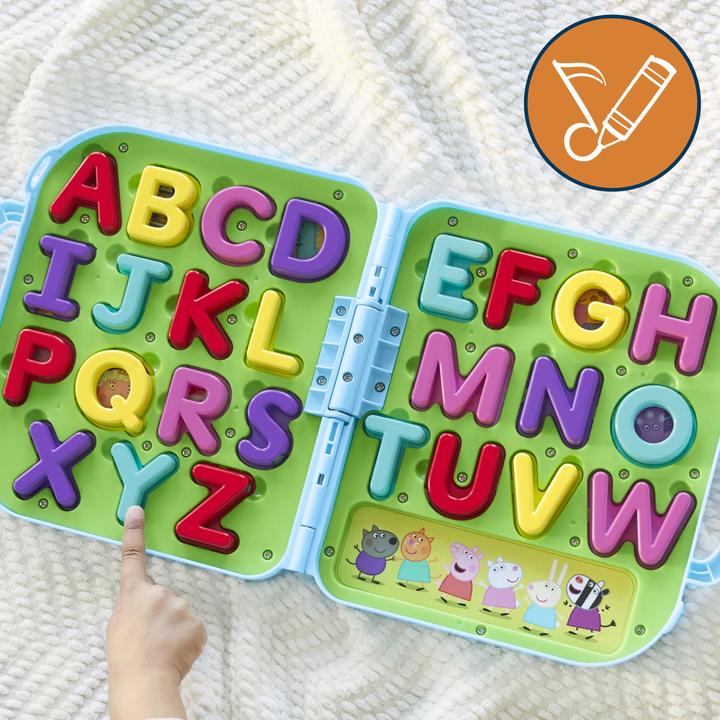 Actual product image Hasbro Peppas Letter Box, Alphabet Puzzle, Preschool Toy