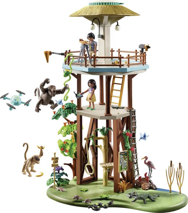 Actual product image Playmobil 71008 Wiltopia - Research tower with compass (71008, Playmobil Wiltopia)