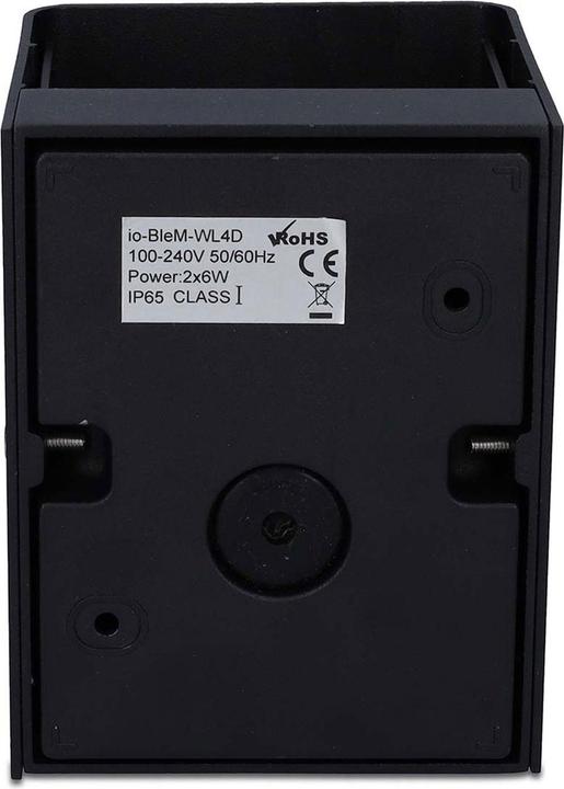 Produktbild Nedis Smartlife-Aussenleuchte | 2 x 270 lm | Zigbee 3.0 | 12 + 4 W | RGB / Warmweiss | 2700 K | Alumi (540 lm, IP65)