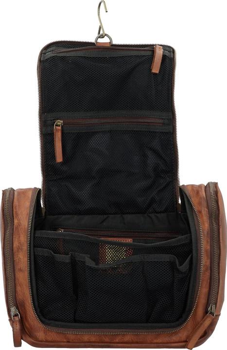 Immagine prodotto Harbour 2nd Borsa da toilette cool casual in pelle 28 cm (5 l)