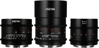 Produktbild Venus Optic Festbrennweite Laowa Cine Prime 3-Lens Kit (Wide+Marco) MFT (Micro Four Thirds, Micro Four Thirds)