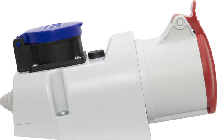 Produktbild Brennenstuhl Kombi-Wandsteckdose mit CEE 400V/32A 5-polig und T13 230V/10A 3-polig IP44