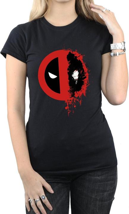 Produktbild Deadpool Split Splat Logo TShirt (XL)