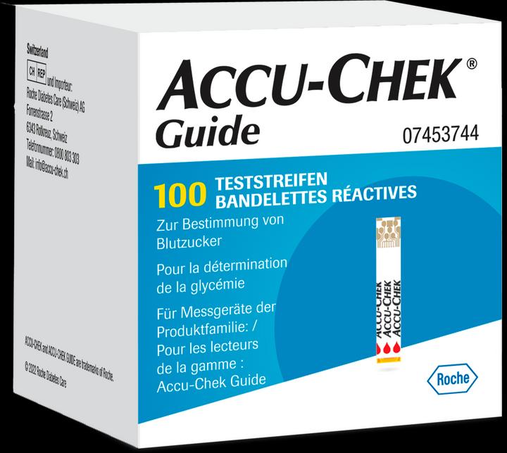 Accu-Chek Guide Teststreifen (100) (Teststreifen)