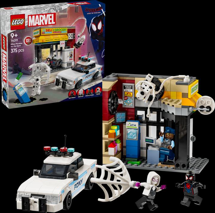 Produktbild LEGO Spider-Verse: Miles Morales vs. Spot (76311, LEGO Marvel)