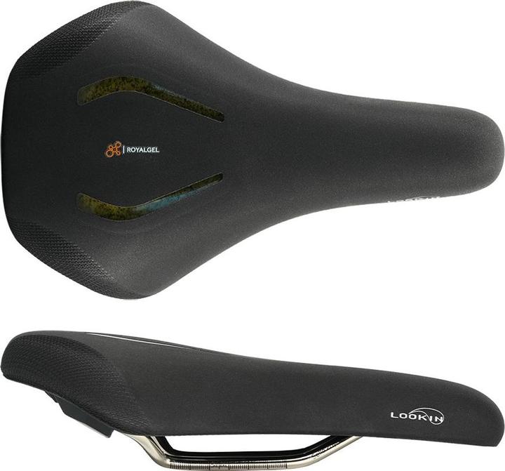 Produktbild Selle Royal Lookin Evo Athletic Sattel, unisex, Royalgel, Biotex cover, Stracciatella