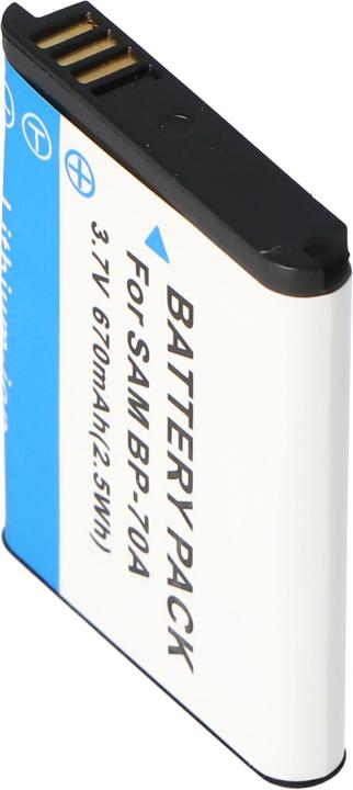 Samsung Akku BP-70A, BP70A, AQ100, ES65 (Camera battery)