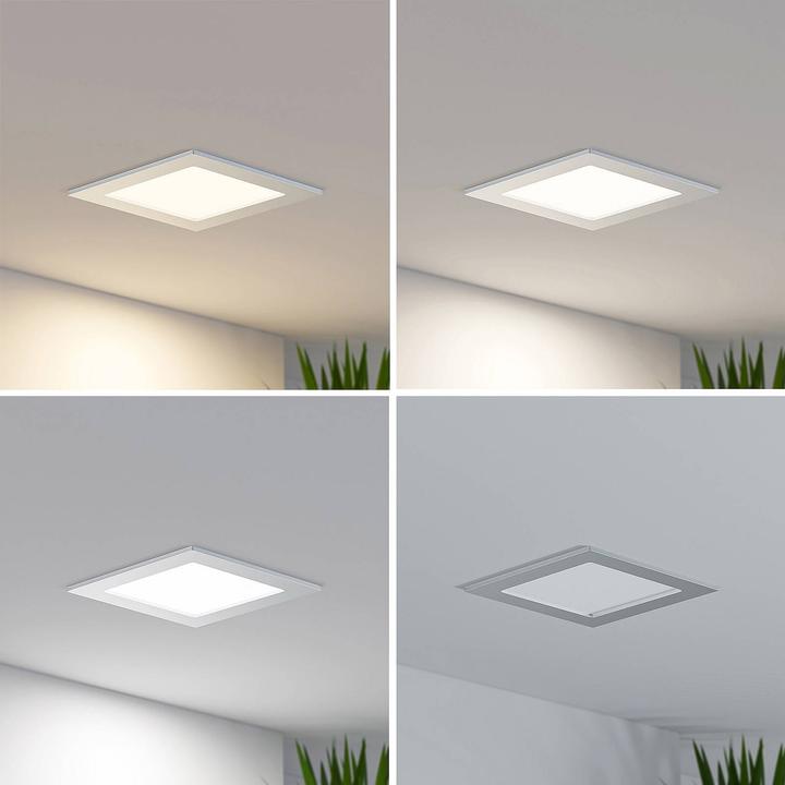 Immagine prodotto Prios Lampada da incasso Helina LED, argento, 16,5 cm (820 lm)