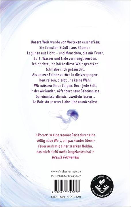 Produktbild Vortex – Das Mädchen, das die Zeit durchbrach (Deutsch, Anna Benning, 2022)