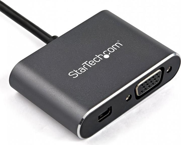 Produktbild StarTech USB-C Multiport Adapter - Mini DisplayPort oder VGA (USB Typ-C, 1524 cm)