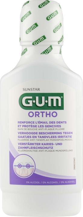 GUM SUNSTAR Ortho Mundspülung (300 ml, Mouthwash)