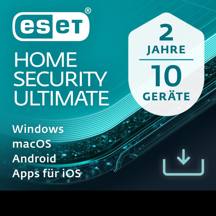 ESET ESD HOME Security Ultimate 5 utilisateurs 2 ans (5 Dispositifs, 24 mois)