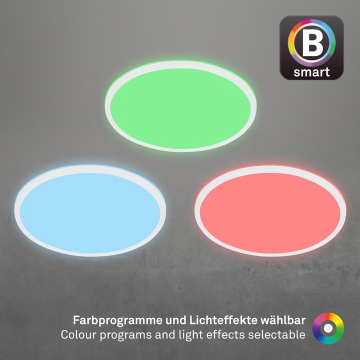 Image du produit Briloner B smart WiFi + Bluetooth Panneau LED RGB/W, LED/22W (2700 lm)