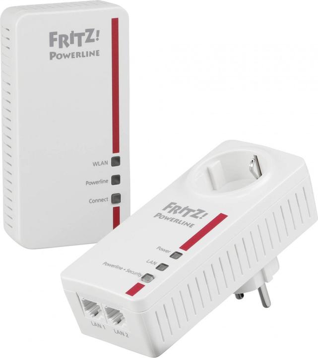 Actual product image AVM FRITZ!Powerline 1260 WLAN Set (1200 Mbit/s)
