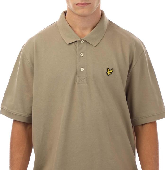 Actual product image Lyle and Scott Mens Plain Polo Shirt (4XL)