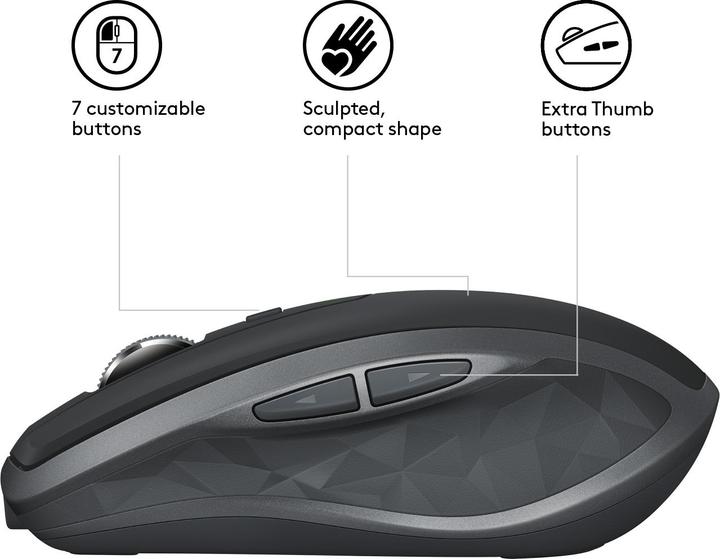 Immagine prodotto Logitech MX Anywhere 2S (Senza fili)