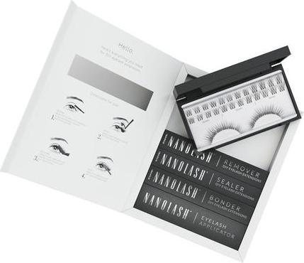 NoName DIY Wimpernverlängerung Starter Kit mit Bonder, Versiegelung, Entferner, Applikator - Innocent (Künstliche Wimpern)