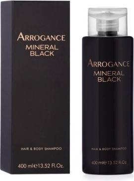 Actual product image Arrogance St Mineral Black U Hair & Body Shampoo 400 Ml (400 ml, Liquid shampoo)