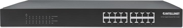 Image du produit Intellinet Switch 16 ports Gigabit Ethernet PoE+ Endspan, montage en rack 19 pouces 48,26cm (16 Ports)