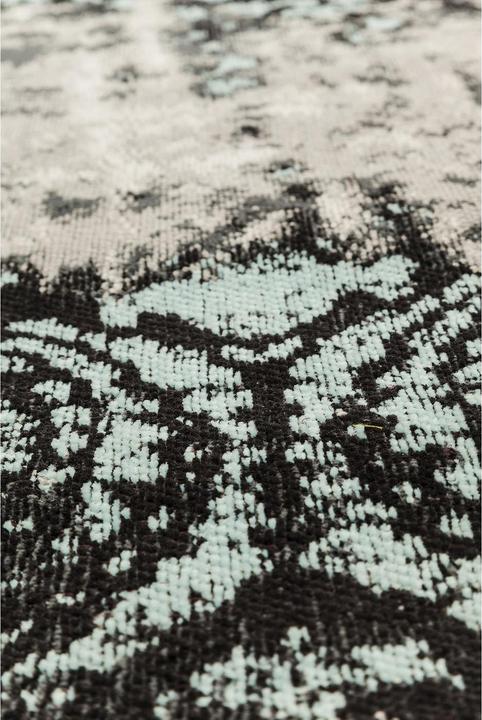 Actual product image Kare Design Carpet Kelim Ornament Turquoise 300x200cm (200 x 300 cm)