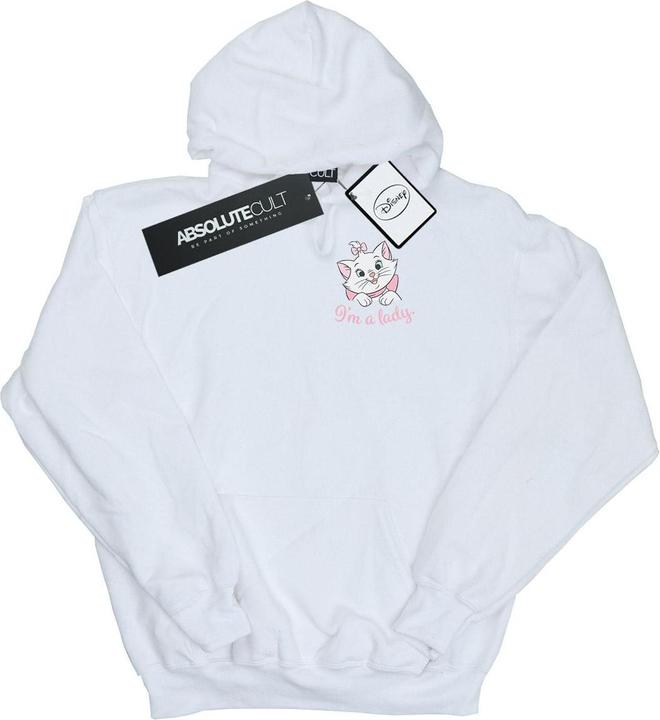 Disney Aristocats Marie I'm A Lady Breast Print Kapuzenpullover (L)
