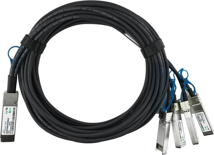 Actual product image BlueLAN Mellanox MCP7H70-V01AR30 Compatible QSFP56 DAC BO070601W2M30