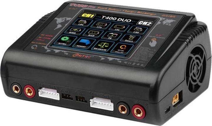 HTRC Ladegerät DUO Touch T400PRO 200W (12A)