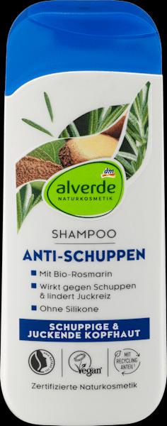 dm alverde Anti-Schuppen Bio-Paranuss Bio-Rosmarin (200 ml, Flüssiges Shampoo)