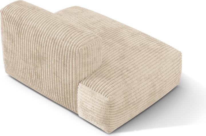 Actual product image Micadoni Modular Left Open Corner Sofa, "Martina", 1 Seat, 133x106x75 Made in Europe (Corner sofa)