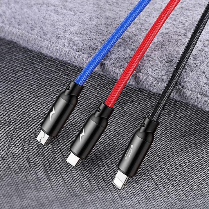Immagine prodotto Baseus Tre colori primari 3 in 1 (0.30 m, USB 2.0)