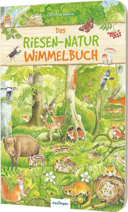 Produktbild Das Riesen-Natur-Wimmelbuch (Deutsch, Christine Henkel, 2018)